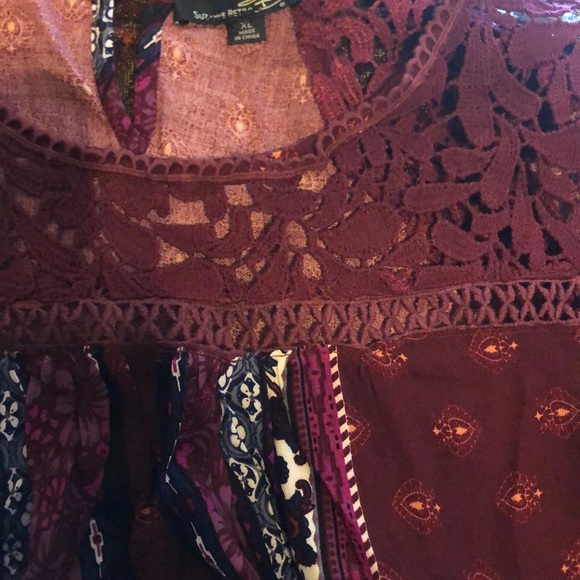 Long sleeve top, lace top, casual top - Picture 5 of 6